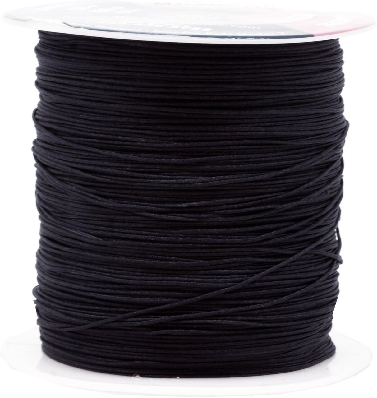 Nylon Satin Cord - 0.5mm Nylon Cord for Jewelry Making Beading - 164 Yds Braided Nylon Satin String Black Nylon String for Bracelets Rattail Trim Chinese Knot
